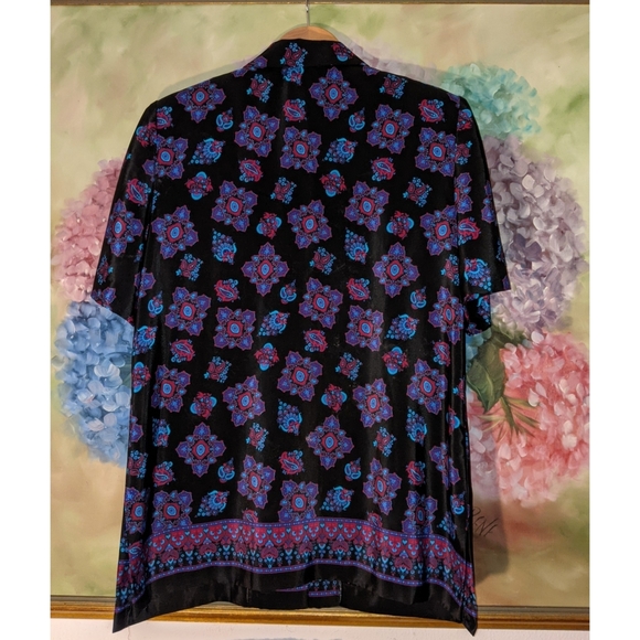 Leslie Fay Vintage Blouse Size 14 - Picture 2 of 7